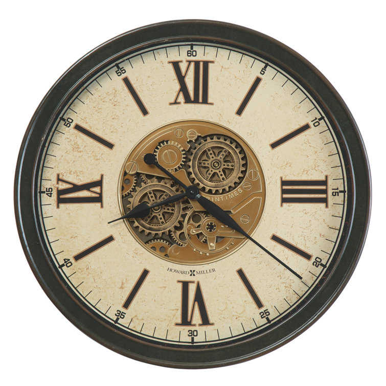 Howard Miller Hansel Metal Wall Clock Wayfair